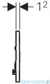 Geberit Sigma30 1M Przycisk uruchamiający przedni biały/chrom błyszczący/biały 115.893.KJ.1
