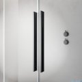 Radaway Furo Brushed GunMetal DWJ drzwi prysznicowe 120cm lewe szczotkowany grafit 10107622-92-01L/10110580-01-01