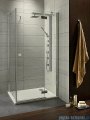 Almatea KDJ Radaway Kabina prysznicowa 90x80 prawa szkło intimato