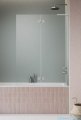 Radaway Essenza 8 SL Brushed Nickel PND II parawan nawannowy 130cm prawy szczotkowany nikiel/przejrzyste 10500130-91-01R
