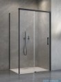 Radaway Idea Black Kds kabina prysznicowa 130x90 prawa czarny mat/szkło przejrzyste 10115130-54-01R/10117090-01-01