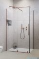 Radaway Furo Kdj Brushed Copper kabina 100x110cm lewa szczotkowana miedź 10104522-93-01L/10110480-01-01/10113110-01-01