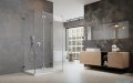 Radaway Essenza Pro Brushed Nickel Kdj+S kabina 80x110x80cm lewa szczotkowany nikiel 10097311-91-01L/10098080-01-01/10098080-01-01