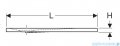 Geberit brodzik Nemea 140x90cm biały mat 550.598.00.1