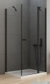 New Trendy New Soleo Black 100x80x195 cm kabina prostokątna przejrzyste