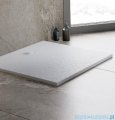 New Trendy Mori brodzik konglomeratowy kwadratowy 90x90x3 cm biały B-0433
