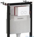 Omnires Flush Set Strongframe stelaż podtynkowy do WC przycisk spłukujący biały mat STFWC1M-RWM