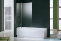 Novellini Parawan Aurora3 98x150cm profil srebrny szkło satyna AURORAN3-4B