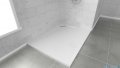 Vayer Bumerang 110x80cm Brodzik prostokątny z konglomeratu marmurowego prawy