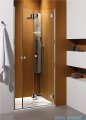 Radaway Carena DWB Drzwi prysznicowe 80 prawe szkło przejrzyste + brodzik Delos C + Syfon 34512-01-01NR
