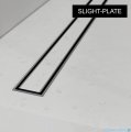 Schedpol Schedline Slight Line Black odpływ liniowy z maskownicą 70x3,5cm SOLBPL-70035