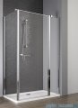 Radaway Eos II KDJ kabina prysznicowa 100x90 prawa szkło przejrzyste + brodzik Argos D + syfon