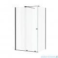 Excellent Ortigo kabina prostokątna 120x90 cm przejrzysta czarny mat KAEX.5016.K.1200.0900.BL