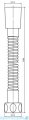 Omnires wąż prysznicowy 150 cm miedź antyczna 029ORB