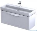 Oristo Skagen szafka z umywalką wisząca 119x50x45 biały mat OR49-SD1S-120-2/UME-BD-120-91-C