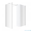 Excellent Vidoq walk-in kabina prysznicowa gięta, ścianka prosta 100cm, ścianka gięta 83cm chrom KAEX.1507.K.1000.0830.CR