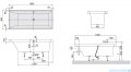Villeroy&Boch Squaro Wanna prostokątna 180x80  UBQ180SQR2V-01