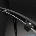 Radaway Premium Pro Black Kdj kabina 110x100cm prawa czarny mat/szkło przejrzyste 1015110-54-01R/1016100-54-01