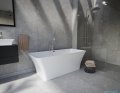 The North Bath Skadi wanna wolnostojąca 170x80cm + syfon Klik-klak wanna stojąca 