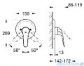 Grohe Euroeco Special jednouchwytowa bateria prysznicowa  32784000