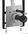 Omnires Flush Set Strongframe stelaż podtynkowy do WC przycisk spłukujący biały mat STFWC1M-RWM