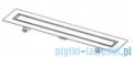 Tece Rynna prosta do kamienia naturalnego Tecedrainline wraz z rusztem 80 cm połysk 6.508.00