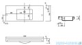 Marmorin Moira Bis 120 umywalka nablatowa 120 cm z otworem biała 280120020011