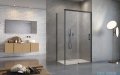 Radaway Idea Black Kds kabina prysznicowa 130x100 prawa czarny mat/szkło przejrzyste 10115130-54-01R/10117100-01-01