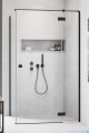 Radaway Essenza Black Kdj kabina 100x120cm prawa szkło przejrzyste 1385040-54-01R/1384054-01-01