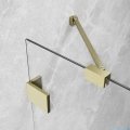 Radaway Essenza Pro Brushed Gold Kdj+S kabina 75x110x75cm lewa szczotkowane złoto 10097311-99-01L/10098075-01-01/10098075-01-01