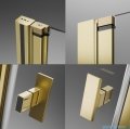 Radaway Nes Brushed Gold Ptj kabina pięciokątna 90x80cm prawa złoto szczotkowane 10052000-99-01R/10052300-99-01