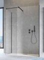 Radaway Modo New Black III kabina Walk-in 105x80x200 szkło przejrzyste 389105-54-01/389084-54-01/389000-54
