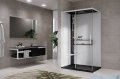 Novellini Glax 2 2.0 kabina z hydromasażem hydro plus 120x90 lewa czarna G222P290SM1L-1HU