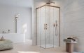 Radaway Idea Kdd Brushed Copper kabina 75x100cm szczotkowana miedź 387066-93-01L/387062-93-01R