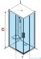 Novellini Glax 1 2.0 kabina z sauna parową 100x80 lewa biała G21A108SM5-1UU