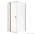 Radaway Nes Kdj II Brushed Copper kabina 110x75cm lewa szczotkowana miedź 10032110-93-01L/10039075-01-01