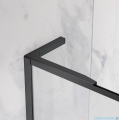 Radaway Modo F SL Black II kabina Walk-in 65x201,6cm lewa Czarna szkło przejrzyste 10419065-54-01L