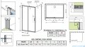 Radaway Premium Pro Kdj kabina 140x70cm lewa szkło przejrzyste 1015140-01-01L/1016070-01-01