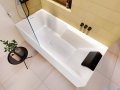 Riho Still Shower Plug&Play wanna prostokątna 180x80cm prawa z obudową + nóżki + syfon B103009005