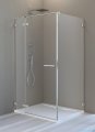 Radaway Arta Kdj II kabina 120x80cm lewa szkło przejrzyste + brodzik Doros D + syfon