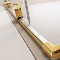 Radaway Furo Gold Walk-in kabina 140x200cm prawa szkło przejrzyste 10106738-09-01R/10110694-01-01