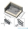 Riho Isola brodzik posadzkowy 140x90 biały mat D007017105