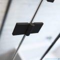 Radaway Essenza Pro Black Kdj kabina 80x75cm lewa czarny mat/szkło przejrzyste 10097080-54-01L/10098075-01-01