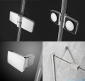 Radaway Fuenta Kdj kabina 100x120cm lewa chrom połysk szkło przejrzyste 1384040-01-01L/1384054-01-01