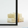 Radaway Furo SL Black KDD kabina 90x80cm czarny mat/szkło przejrzyste 10305090-54-01L/10305080-54-01R