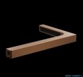 Radaway Modo F SL Brushed Copper PNJ II parawan nawannowy 70cm prawy szczotkowana miedź/przejrzyste 10406070-93-01R