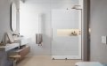 Radaway Furo SL Brushed Copper kabina Walk-in 90x200cm prawa szczotkowana miedź 10306488-93-01R/10110444-01-01