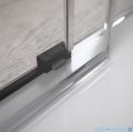 Radaway Idea Black Kdd kabina 110x70cm czarny mat/szkło przejrzyste 387063-54-01L/387065-54-01R