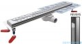 Wiper New Premium Revers Odpływ liniowy z kołnierzem 100 cm syfon drop 35 szlif 500.0253.02.100