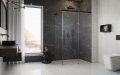 Radaway Idea 8 QL Black Kdj kabina 100x100cm prawa czarny mat/szkło przejrzyste 10550517-54-01R/10350453-01-01/10360100-01-01L